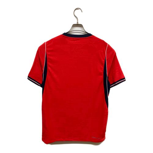 イングランド代表 (イングランドダイヒョウ) サッカーユニフォーム IB5195-624 2026シーズン アウェイ 半袖 SIZE M レッド
