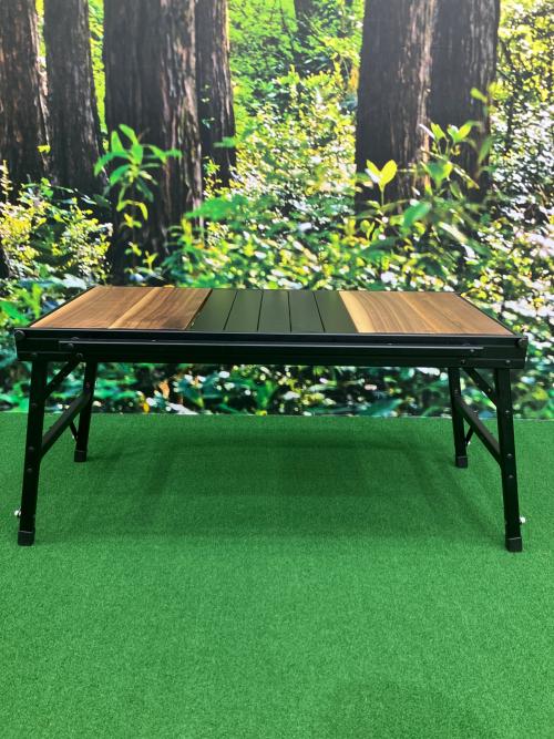 RATEL WORKS (ラーテルワークス) アウトドアテーブル IGT規格 約81×42.5×41cm ウッドパネルテーブル
