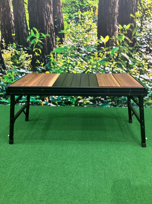 RATEL WORKS (ラーテルワークス) アウトドアテーブル IGT規格 約81×42.5×41cm ウッドパネルテーブル
