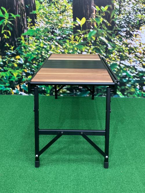 RATEL WORKS (ラーテルワークス) アウトドアテーブル IGT規格 約81×42.5×41cm ウッドパネルテーブル