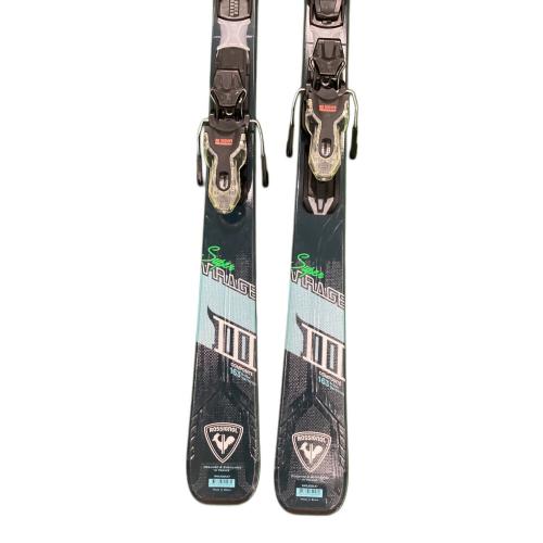 ROSSIGNOL (ロシニョール) SUPER VIRAGE Ⅲ カービングスキー キズ有・ネイビー×スカイブルー 21-22モデル 163cm