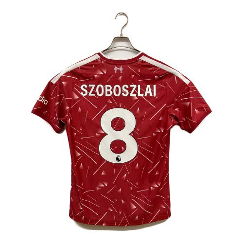 リバプールFC サッカーユニフォーム KA6851 26-27シーズン ホーム オーセンティック 半袖 SIZE XL レッド　ドミニク・ソボスライ【8】