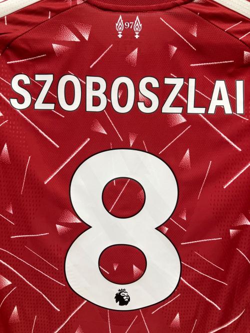 リバプールFC サッカーユニフォーム KA6851 26-27シーズン ホーム オーセンティック 半袖 SIZE XL レッド　ドミニク・ソボスライ【8】
