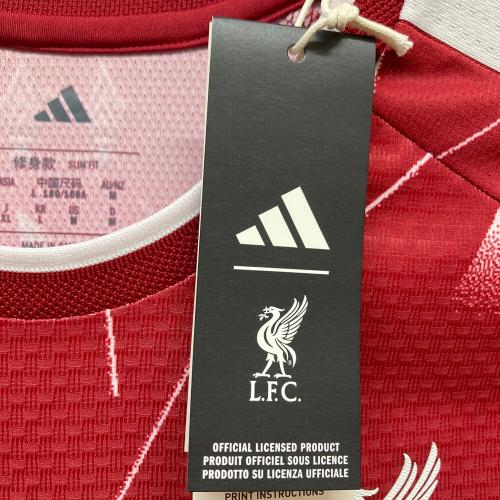 リバプールFC サッカーユニフォーム KA6851 26-27シーズン ホーム オーセンティック 半袖 SIZE XL レッド　ドミニク・ソボスライ【8】