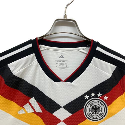 ドイツ代表 (ドイツダイヒョウ) サッカーユニフォーム JN2066 2026シーズン オーセンティック ホーム 半袖 SIZE XL ホワイト　ヨシュア・キミッヒ【6】