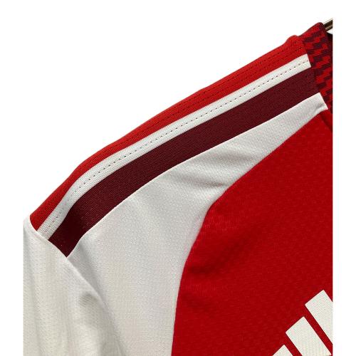 アーセナルFC サッカーユニフォーム JZ3165 26-27シーズン ホーム オーセンティック SIZE XL レッド　デクラン・ライス【41】