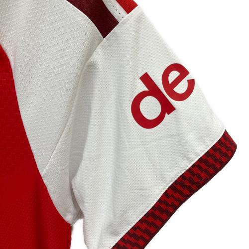 アーセナルFC サッカーユニフォーム JZ3165 26-27シーズン ホーム オーセンティック SIZE XL レッド　デクラン・ライス【41】