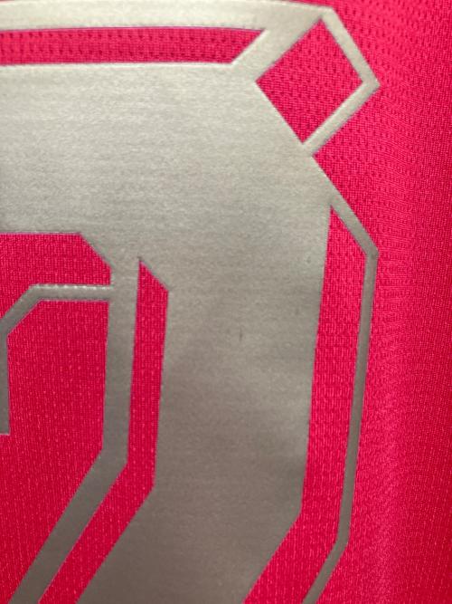 モロッコ代表 サッカーユニフォーム 783317-01 2026シーズン ホーム レプリカ 半袖 SIZE L レッド　	アクラフ・ハキミ【2】
