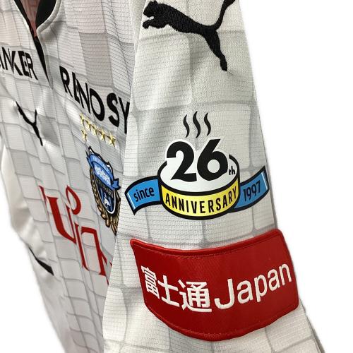 川崎フロンターレ (カワサキフロンターレ) サッカーユニフォーム 769426 2022シーズン アウェイ  クラブ設立記念モデル メンズ SIZE M ホワイト