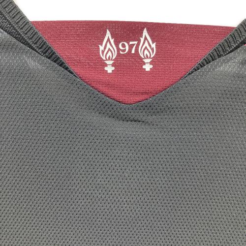 adidas (アディダス) サッカーユニフォーム KB8283 26/27 サード オーセンティック 長袖ユニフォーム 3XL ブラック・ボルドー　リヴァプールFC