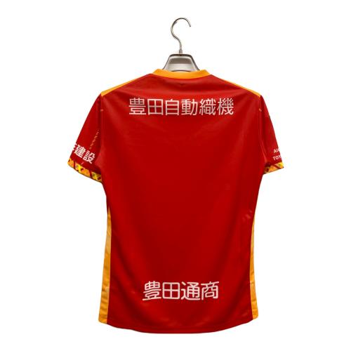 名古屋グランパス (ナゴヤグランパス) サッカーユニフォーム P2JADY7001 26/27 ホーム レプリカユニフォーム  SIZE L レッド・オレンジ