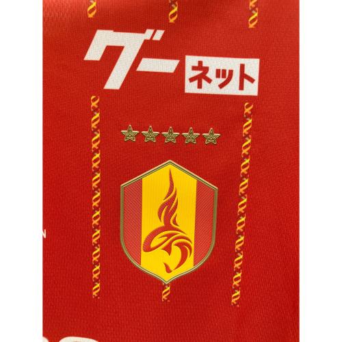 名古屋グランパス (ナゴヤグランパス) サッカーユニフォーム P2JADY7001 26/27 ホーム レプリカユニフォーム  SIZE L レッド・オレンジ