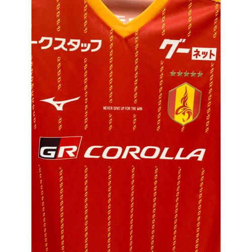 名古屋グランパス (ナゴヤグランパス) サッカーユニフォーム P2JADY7001 26/27 ホーム レプリカユニフォーム  SIZE L レッド・オレンジ