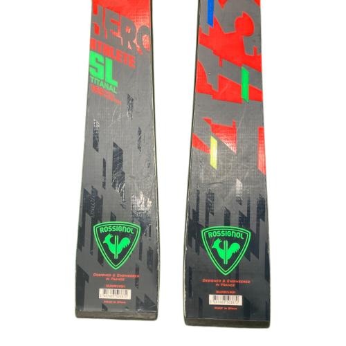 ROSSIGNOL (ロシニョール) HERO ATHLETE SL レース用 カービングスキー ブラック・レッド  メンズ 165cm