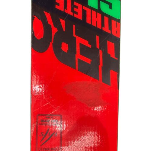 ROSSIGNOL (ロシニョール) HERO ATHLETE SL レース用 カービングスキー ブラック・レッド  メンズ 165cm