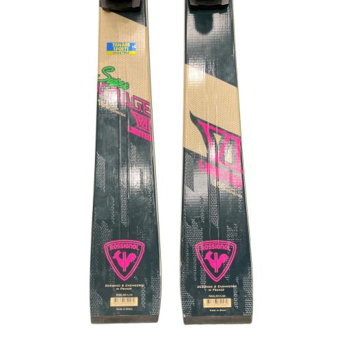 ROSSIGNOL (ロシニョール) SUPER VIRAGE Ⅵ LIMITED カービングスキー ブラック×ベージュ メンズ 166cm