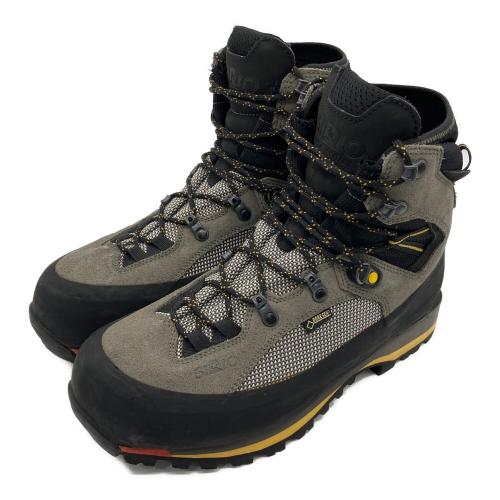 SIRIO (シリオ) ライトアルパインシリオ ハイカット(ソフトソール) トレッキングシューズ PF730 メンズ SIZE 27cm グレー×ブラック