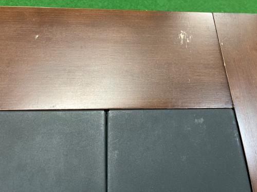 Hilander (ハイランダー) アウトドアテーブル 約90×60×45cm ダークブラウン シェフテーブル