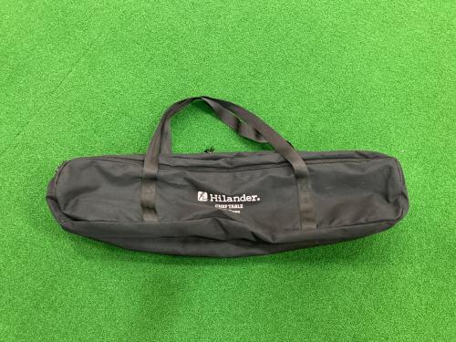 Hilander (ハイランダー) アウトドアテーブル 約90×60×45cm ダークブラウン シェフテーブル
