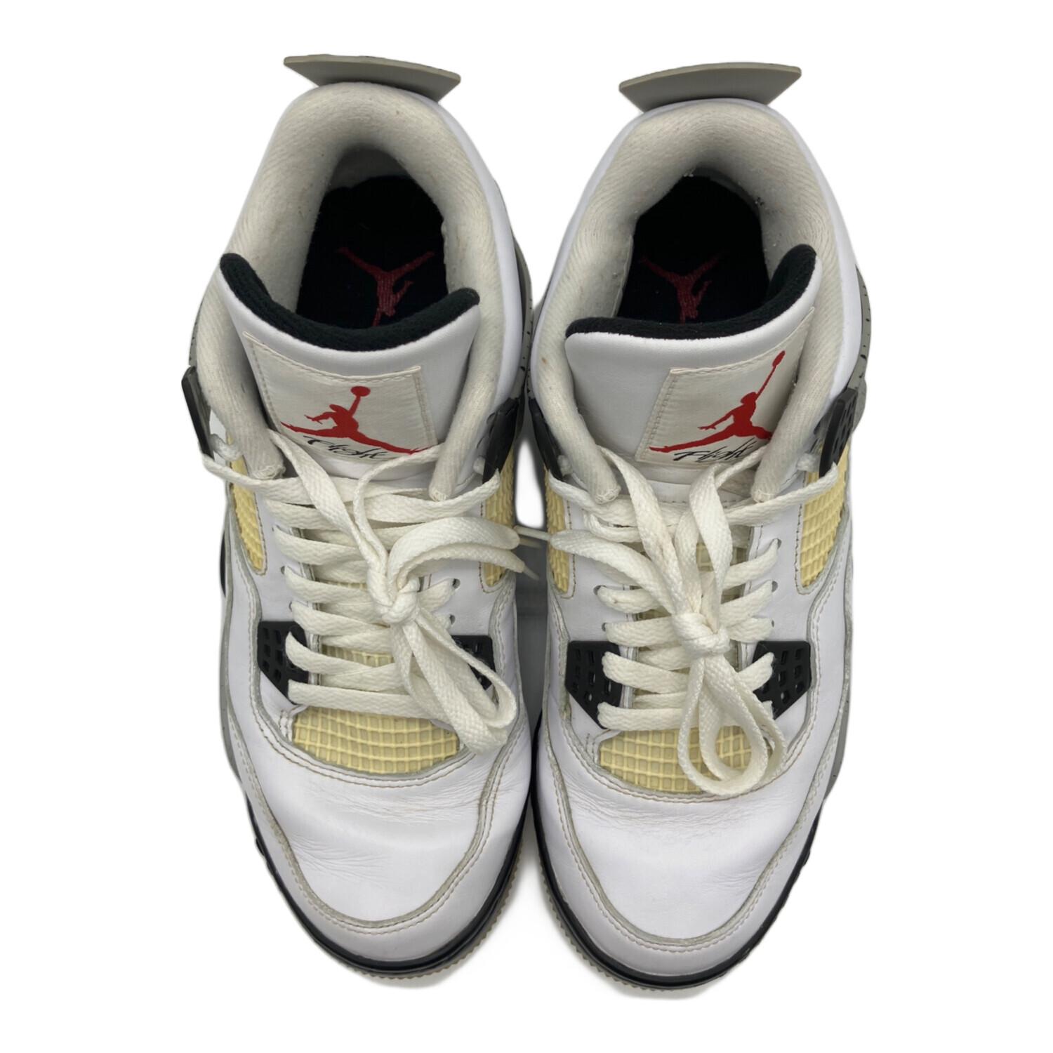 NIKE (ナイキ) ゴルフシューズ CU9981-100 Air Jordan 4 Retro Golf