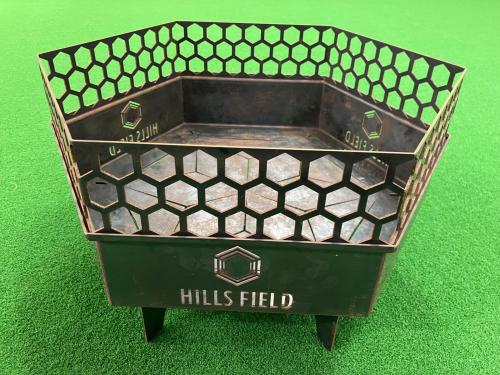 HILLS FIELD (ヒルズフィールド) フリー座(黒皮鉄) 焚火台用品