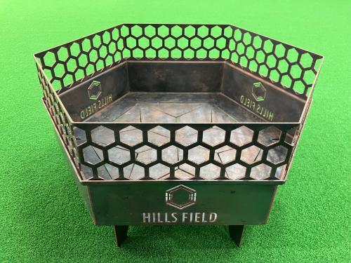 HILLS FIELD (ヒルズフィールド) フリー座(黒皮鉄) 焚火台用品