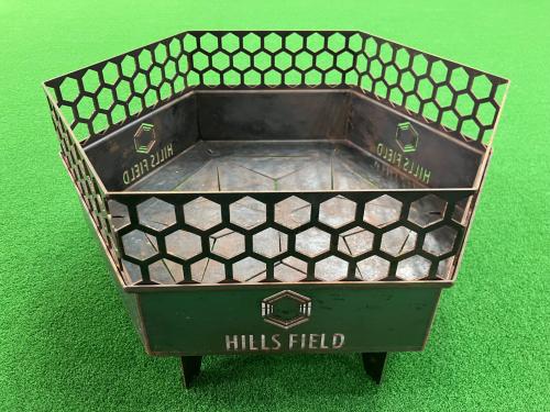 HILLS FIELD (ヒルズフィールド) フリー座(黒皮鉄) 焚火台用品