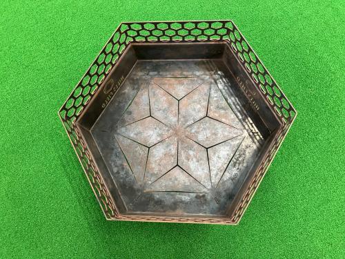 HILLS FIELD (ヒルズフィールド) フリー座(黒皮鉄) 焚火台用品