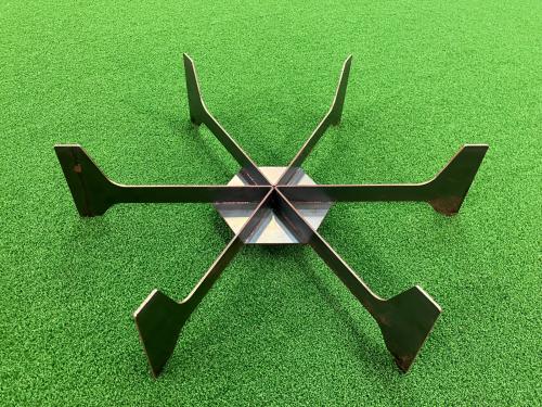HILLS FIELD (ヒルズフィールド) フリー座(黒皮鉄) 焚火台用品