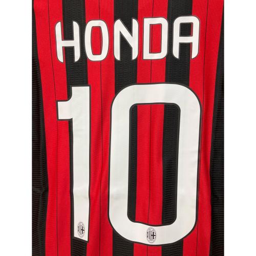 ACミラン (エーシーミラン) サッカーユニフォーム G77255 13/14 ユニフォーム ホーム メンズ SIZE O ブラック×レッド