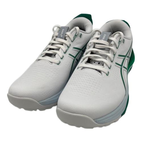 asics (アシックス) ゴルフシューズ 1111A267 GEL-KAYANO ACE 3 WIDE＠ メンズ SIZE 25cm ホワイト×グリーン