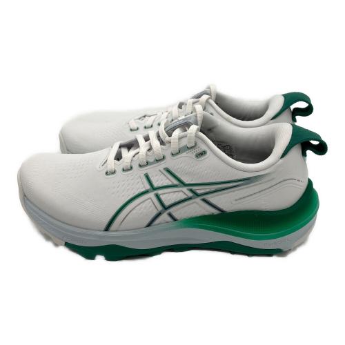 asics (アシックス) ゴルフシューズ 1111A267 GEL-KAYANO ACE 3 WIDE＠ メンズ SIZE 25cm ホワイト×グリーン