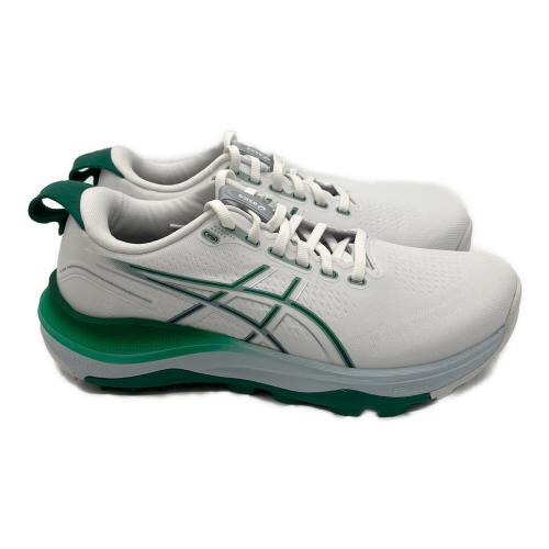 asics (アシックス) ゴルフシューズ 1111A267 GEL-KAYANO ACE 3 WIDE＠ メンズ SIZE 25cm ホワイト×グリーン