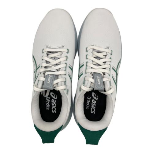 asics (アシックス) ゴルフシューズ 1111A267 GEL-KAYANO ACE 3 WIDE＠ メンズ SIZE 25cm ホワイト×グリーン