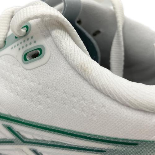 asics (アシックス) ゴルフシューズ 1111A267 GEL-KAYANO ACE 3 WIDE＠ メンズ SIZE 25cm ホワイト×グリーン