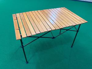 Coleman (コールマン) アウトドアテーブル 2000026802 約112×70×70cm ブラウン ナチュラルウッドロールテーブル クラシック(110)