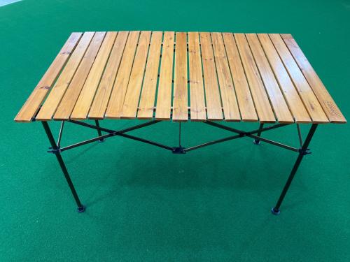 Coleman (コールマン) アウトドアテーブル 2000026802 約112×70×70cm ブラウン ナチュラルウッドロールテーブル クラシック(110)