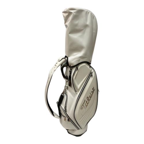 Titleist (タイトリスト) キャディバッグ CB022 カートタイプ 9型 5分割 ホワイト エレガントスポーツスリムキャディバッグ