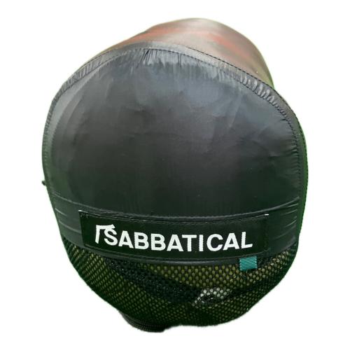 SABBATICAL (サバティカル) マミー型シュラフ(ダウン) グラスグリーン オーロラ450DX レギュラー