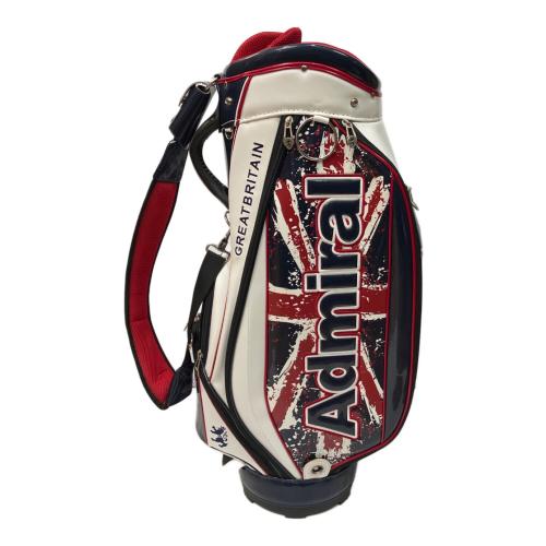 Admiral (アドミラル) キャディバッグ ユニオンジャック ネイビー×レッド GREAT BRITAIN