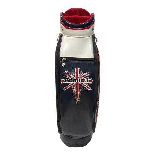 Admiral (アドミラル) キャディバッグ ユニオンジャック ネイビー×レッド GREAT BRITAIN