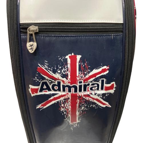 Admiral (アドミラル) キャディバッグ ユニオンジャック ネイビー×レッド GREAT BRITAIN