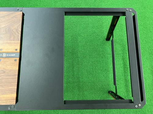 WANTKEY CAMP (ウォンキーキャンプ) アウトドアテーブル ブラック ZR-TABLEフルオプション