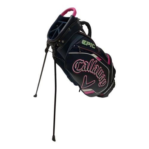 Callaway (キャロウェイ) キャディバッグ 9.5型 2021年モデル ネイビー×ピンク EPICツアーモデル