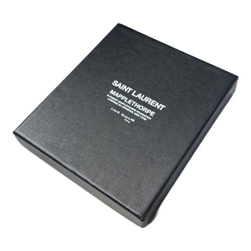 SAINT LAURENT (サンローラン) ファッション小物 ブラック×ホワイト