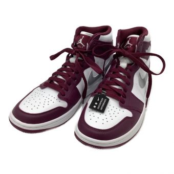 NIKE (ナイキ) ゴルフシューズ メンズ SIZE 28cm ボルドー×ホワイト AIR JORDAN1 HIGH GOLF 箱付 @ DQ0660 103 未使用品