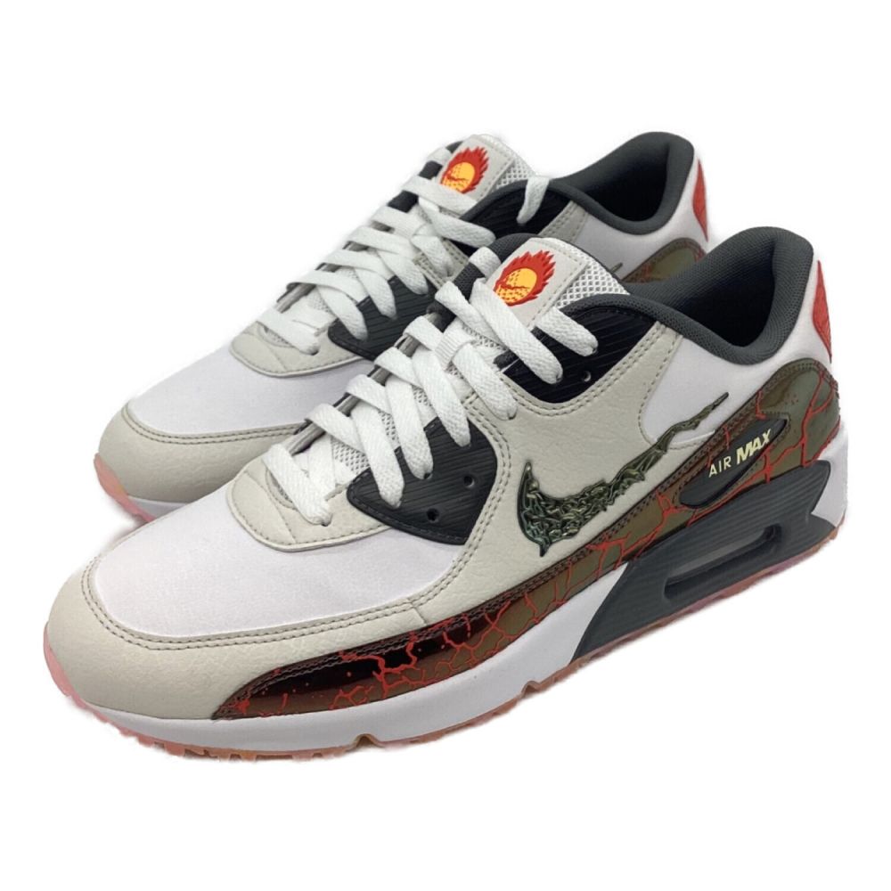 NIKE (ナイキ) AIR MAX 90 GOLF NRG メンズ SIZE 27.5 ホワイト×グレー