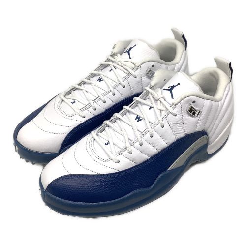 NIKE (ナイキ) ゴルフシューズ メンズ SIZE 27.5 フレンチブルー AIR JORDAN 12 LOW GOLF  DH4120 101 未使用品