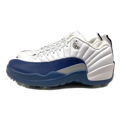 NIKE (ナイキ) ゴルフシューズ メンズ SIZE 27.5 フレンチブルー AIR JORDAN 12 LOW GOLF  DH4120 101 未使用品