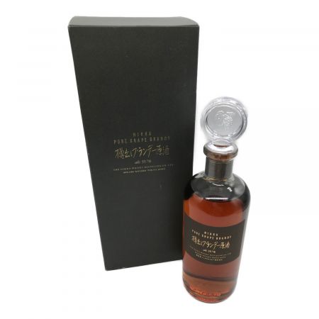 ニッカ（NIKKA） 樽出し ブランデー原酒 クリアボトル 500ml 箱付｜トレファクONLINE